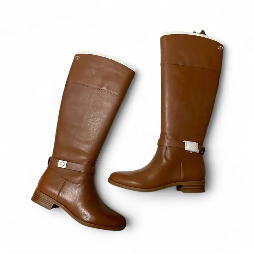 Charter Club Johannes Brown Riding Boots, Created for Macy's. NEW, Size 8.5
